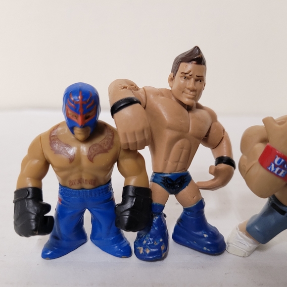 WWE Rumblers Figures Ray Mysterio John Cena - Picture 3 of 5